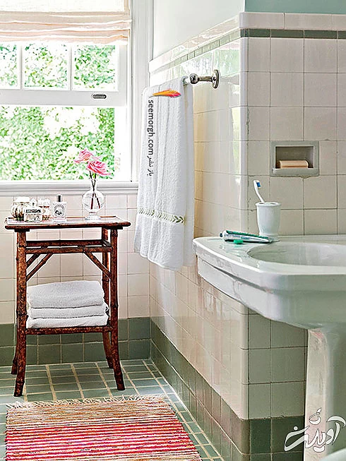 میزهای چوبی دو طبقه چهارپایه